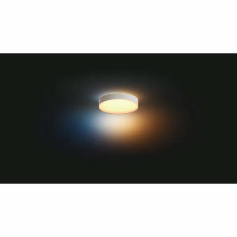 Plafonnier Philips Hue Enrave LED Blanc, 1 lumière, Télécommandes