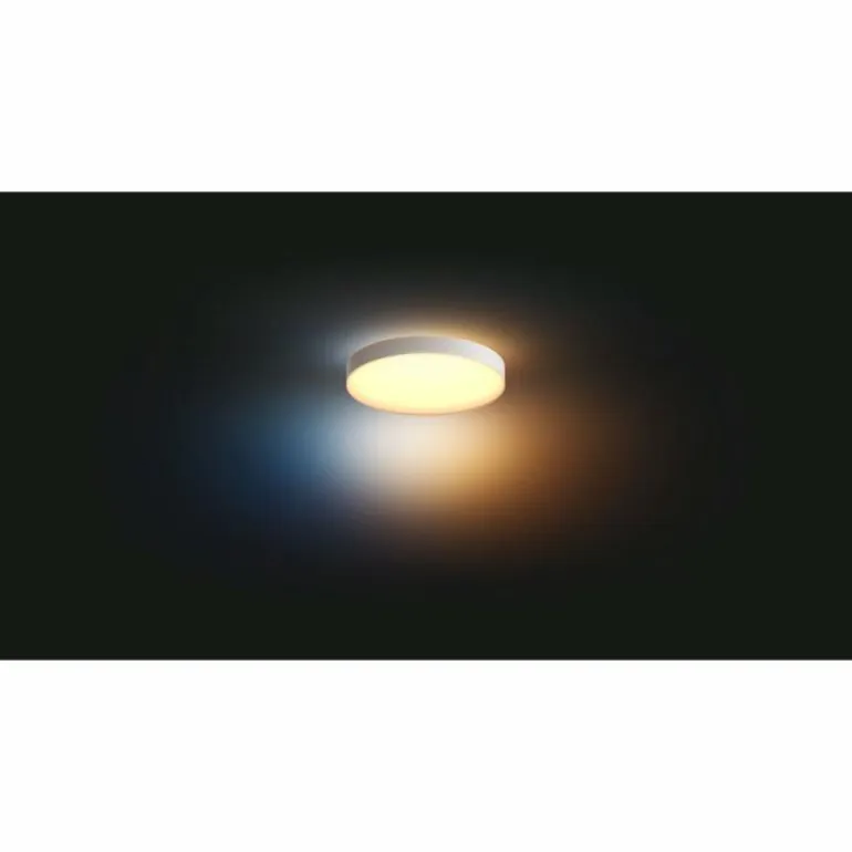 Plafonnier Philips Hue Enrave LED Blanc, 1 lumière, Télécommandes
