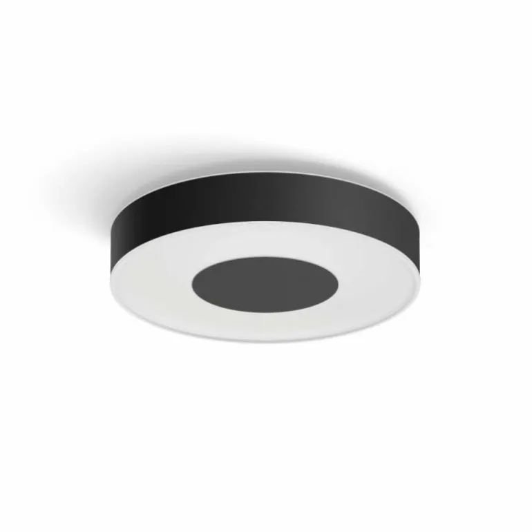 Plafonnier Philips Hue Infuse LED Noir, 1 lumière, Changeur de couleurs