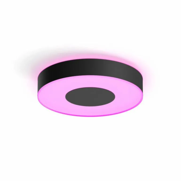 Plafonnier Philips Hue Infuse LED Noir, 1 lumière, Changeur de couleurs