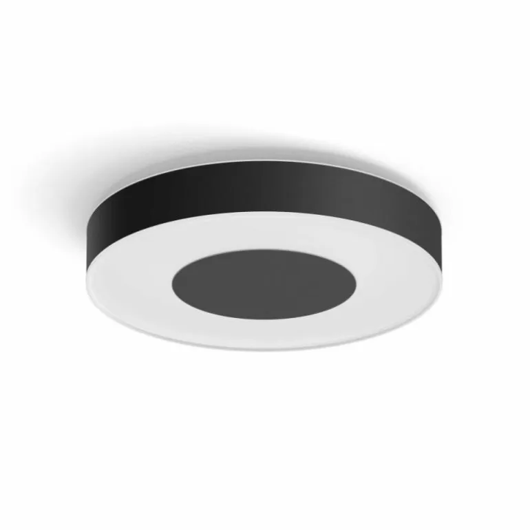 Plafonnier Philips Hue Infuse LED Noir, 1 lumière, Changeur de couleurs