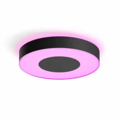 Plafonnier Philips Hue Infuse LED Noir, 1 lumière, Changeur de couleurs