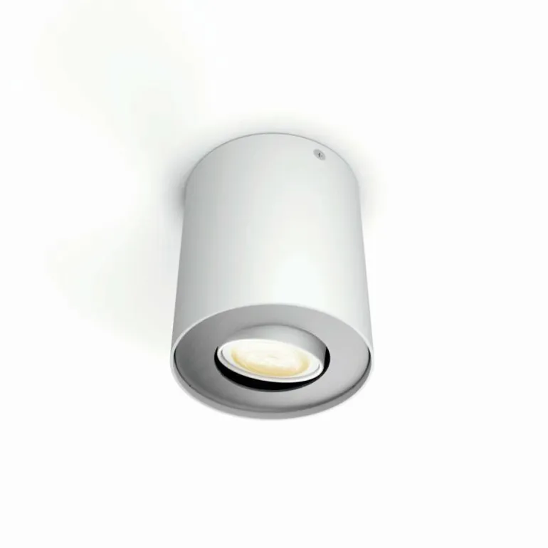 Plafonnier Philips Hue Pillar LED Blanc, 1 lumière, Télécommandes
