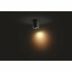 Plafonnier Philips Hue Pillar LED Noir, 1 lumière, Télécommandes