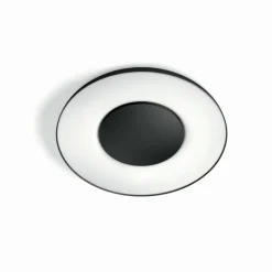 Plafonnier Philips Hue Still LED Noir, 1 lumière, Télécommandes
