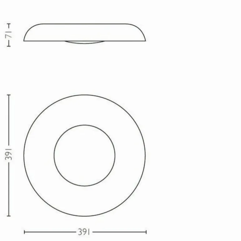 Plafonnier Philips Hue Still LED Aluminium, 1 lumière, Télécommandes