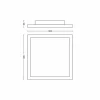 Plafonnier Philips Hue White & Colour Ambiance Ensis LED Blanc, 1 lumière