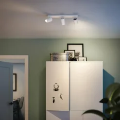 Luminaires Philips Spots Et Projecteurs|Plafonnier Philips myLiving Kosipo Blanc, 3 lumières
