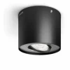 Luminaires Philips Downlights|Plafonnier Philips Phase LED Noir, 1 lumière