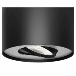 Luminaires Philips Downlights|Plafonnier Philips Phase LED Noir, 1 lumière