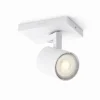 Luminaires Philips Éclairage Led|Plafonnier Philips Runner LED Blanc, 1 lumière