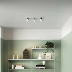 Luminaires Philips Éclairage Led|Plafonnier Philips Runner LED Blanc, 3 lumières