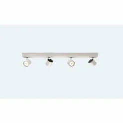 Luminaires Philips Éclairage Led|Plafonnier Philips Star LED Blanc, 4 lumières