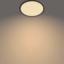 Luminaires Philips Éclairage Led|Plafonnier Philips Superslim CL550 LED Noir, 1 lumière
