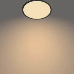 Luminaires Philips Éclairage Led|Plafonnier Philips Superslim CL550 LED Noir, 1 lumière