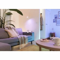 Plafonnier Philips WiZ IMAGEO LED Blanc, 1 lumière, Changeur de couleurs