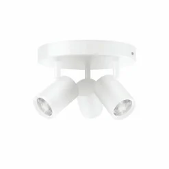 Plafonnier Philips WiZ IMAGEO LED Blanc, 3 lumières, Changeur de couleurs