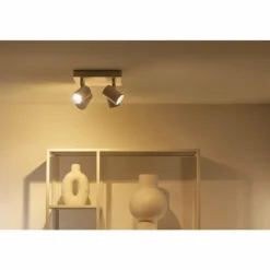 Plafonnier Philips WiZ IMAGEO LED Blanc, 4 lumières, Changeur de couleurs