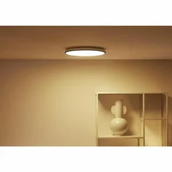 Plafonnier Philips WiZ Rune LED Noir, Blanc, 1 lumière, Changeur de couleurs