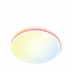 Plafonnier Philips WiZ Rune LED Blanc, 1 lumière, Changeur de couleurs