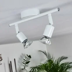 hofstein Éclairage Led|Plafonnier Planes LED Blanc, 2 lumières