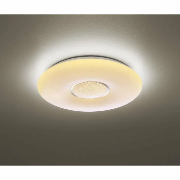 Luminaires Reality Éclairage Led|Plafonnier Reality AKINA LED Blanc, 1 lumière, Télécommandes
