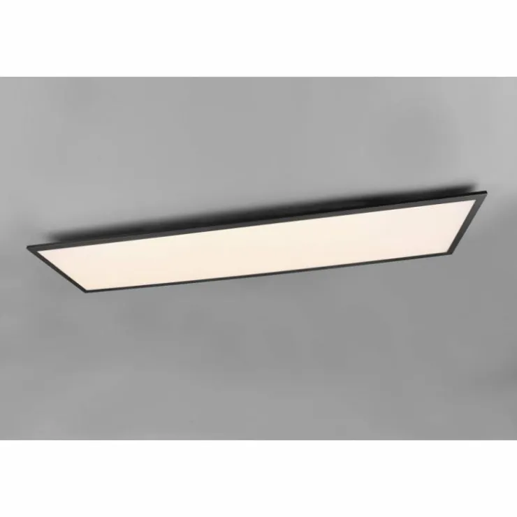 Luminaires Reality Éclairage Led|Plafonnier Reality Alpha LED Noir, 1 lumière