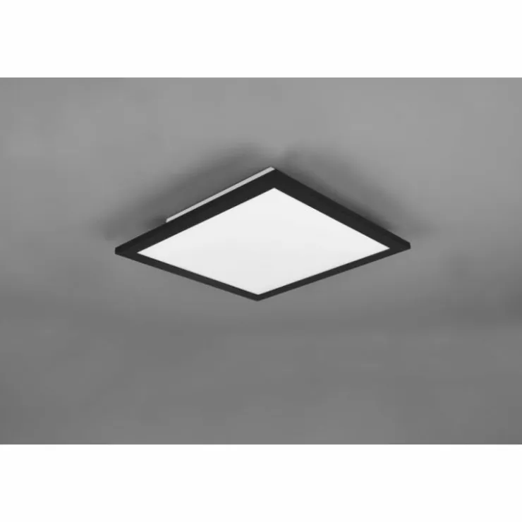 Luminaires Reality Éclairage Led|Plafonnier Reality Alpha LED Noir, 1 lumière