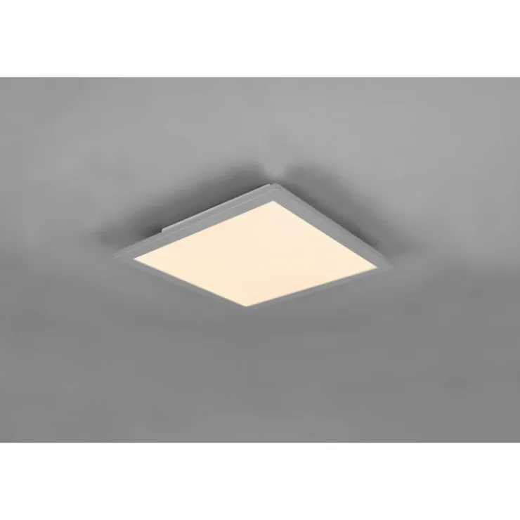 Luminaires Reality Éclairage Led|Plafonnier Reality Alpha LED Titane, 1 lumière