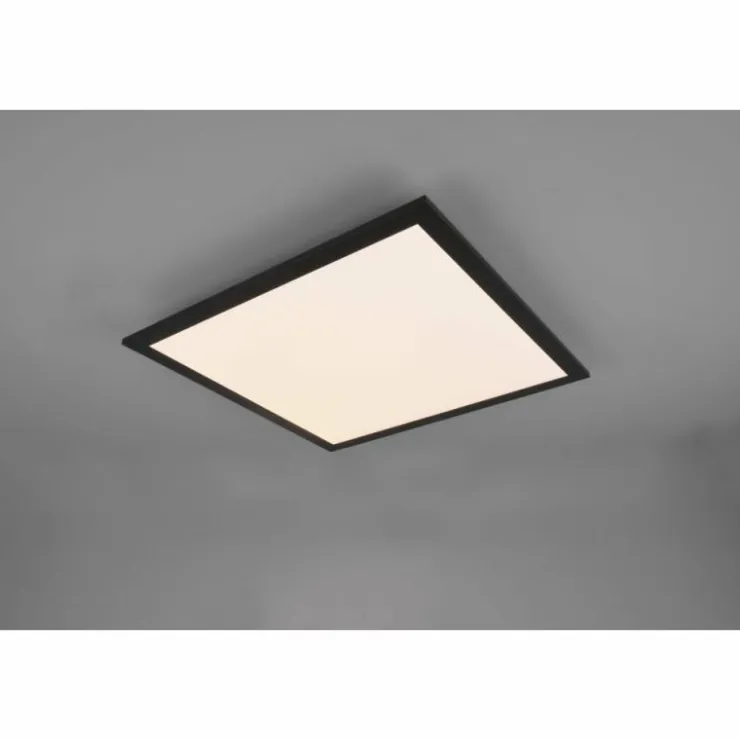 Luminaires Reality Éclairage Led|Plafonnier Reality Alpha LED Noir, 1 lumière