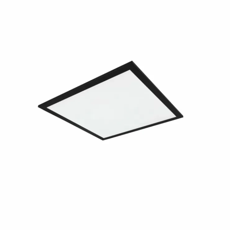 Luminaires Reality Éclairage Led|Plafonnier Reality Alpha LED Noir, 1 lumière