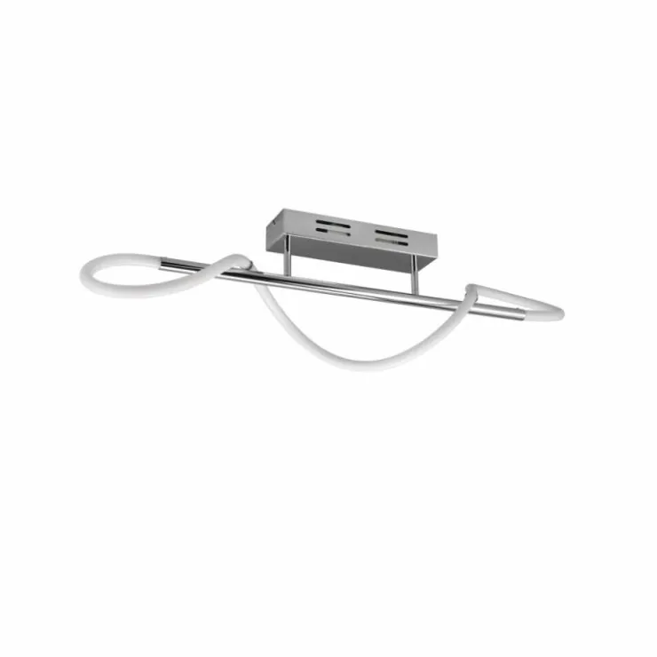 Luminaires Reality Éclairage Led|Plafonnier Reality Argos LED Chrome, 1 lumière