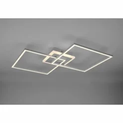 Luminaires Reality Éclairage Led|Plafonnier Reality Arribo LED Titane, 3 lumières, Télécommandes, Changeur de couleurs