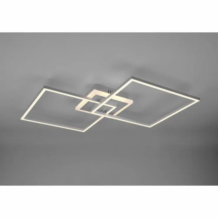 Luminaires Reality Éclairage Led|Plafonnier Reality Arribo LED Titane, 3 lumières, Télécommandes, Changeur de couleurs