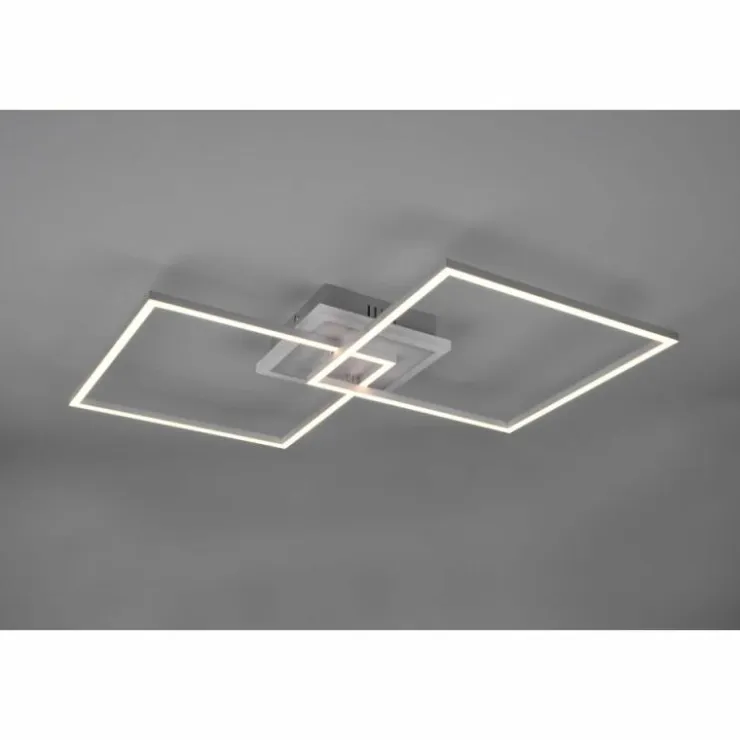 Luminaires Reality Éclairage Led|Plafonnier Reality Arribo LED Titane, 3 lumières, Télécommandes, Changeur de couleurs