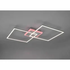 Luminaires Reality Éclairage Led|Plafonnier Reality Arribo LED Titane, 3 lumières, Télécommandes, Changeur de couleurs