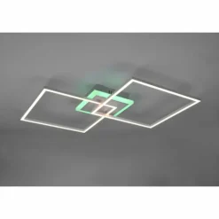 Luminaires Reality Éclairage Led|Plafonnier Reality Arribo LED Titane, 3 lumières, Télécommandes, Changeur de couleurs