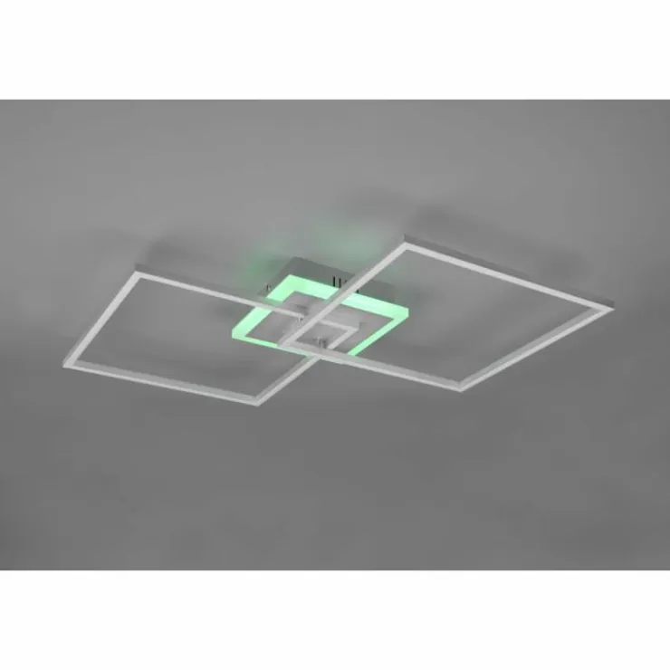 Luminaires Reality Éclairage Led|Plafonnier Reality Arribo LED Titane, 3 lumières, Télécommandes, Changeur de couleurs