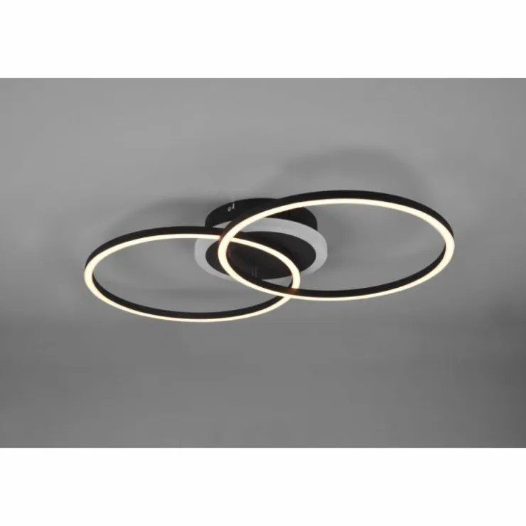 Luminaires Reality Éclairage Led|Plafonnier Reality Arribo LED Noir, 3 lumières, Télécommandes, Changeur de couleurs