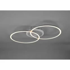 Luminaires Reality Éclairage Led|Plafonnier Reality Arribo LED Titane, 3 lumières, Télécommandes, Changeur de couleurs