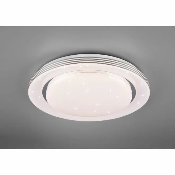 Luminaires Reality Éclairage Led|Plafonnier Reality Atria LED Blanc, 1 lumière, Télécommandes