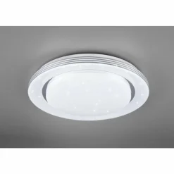 Luminaires Reality Éclairage Led|Plafonnier Reality Atria LED Blanc, 1 lumière, Télécommandes