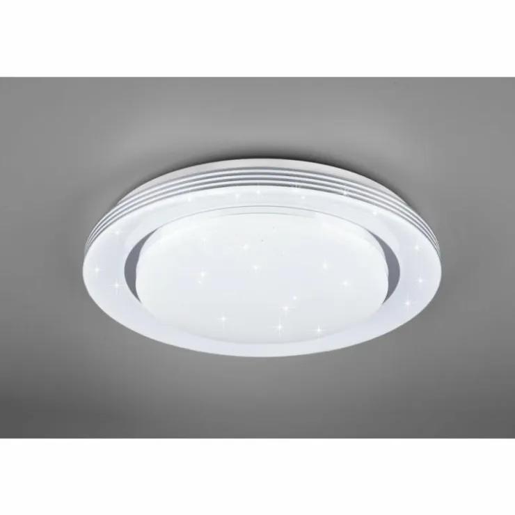 Luminaires Reality Éclairage Led|Plafonnier Reality Atria LED Blanc, 1 lumière, Télécommandes