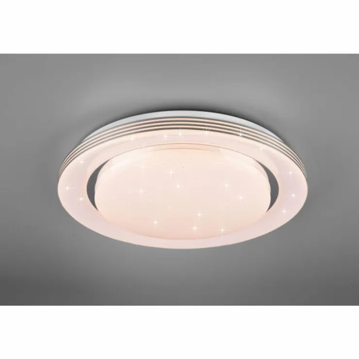 Luminaires Reality Éclairage Led|Plafonnier Reality Atria LED Blanc, 1 lumière, Télécommandes
