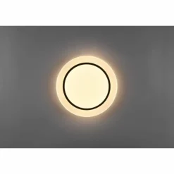 Luminaires Reality Éclairage Led|Plafonnier Reality Atria LED Noir, Blanc, 1 lumière, Télécommandes