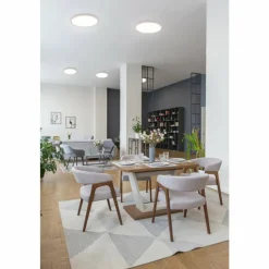 Luminaires Reality Éclairage Led|Plafonnier Reality Aureo LED Blanc, 1 lumière, Télécommandes