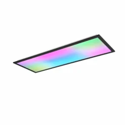 Luminaires Reality Éclairage Led|Plafonnier Reality BETA LED Noir, 1 lumière, Télécommandes, Changeur de couleurs