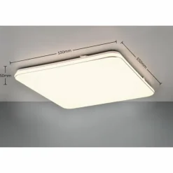 Luminaires Reality Éclairage Led|Plafonnier Reality BLANCA LED Blanc, 1 lumière