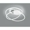Luminaires Reality Éclairage Led|Plafonnier Reality Bologna LED Blanc, 1 lumière