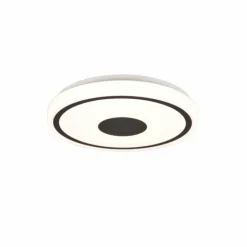 Luminaires Reality Éclairage Led|Plafonnier Reality BUNDA LED Noir, 1 lumière